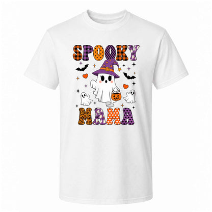 Personalized Halloween Shirt - Spooky Mama Shirt - Halloween Gift for Mom, Grandma, Aunt