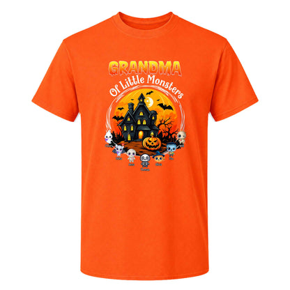Personalized Grandma Monster Halloween Sweatshirt, Custom Characters & Names Halloween Family Gift