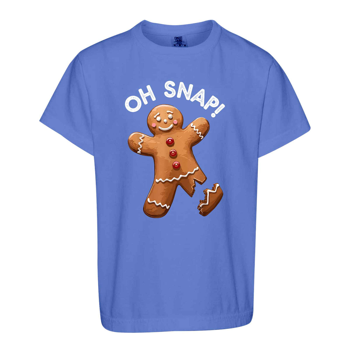 Funny Gingerbread Christmas Sweatshirt, Oh Snap Holiday Graphic Tee, Christmas Gift