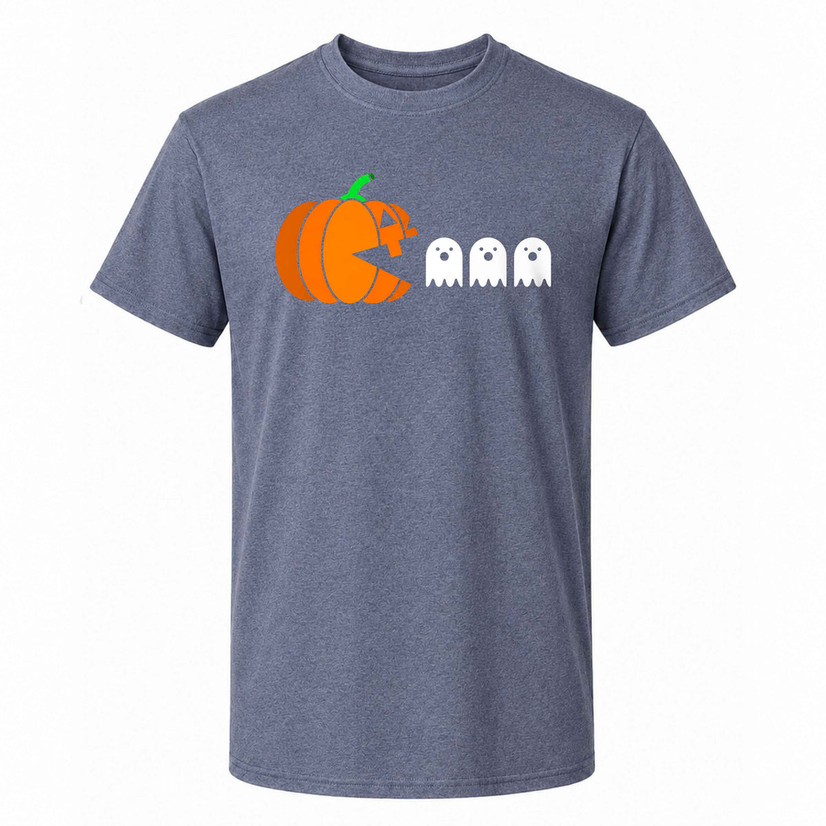 Pumpkin Ghost Graphic Halloween Sweatshirt, Spooky Season Jack O Lantern Shirt, Funny Halloween Gift