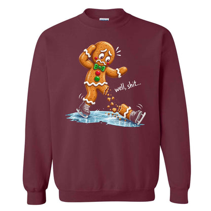 Gingerbread Christmas Sweatshirt, Funny Christmas Shirt Christmas Gift