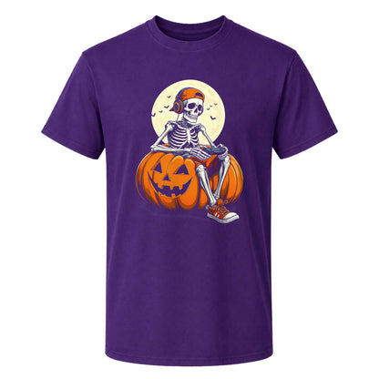 Skeleton Gamer Halloween Sweatshirt, Boys Pumpkin Gaming Shirt, Funny Halloween Gift