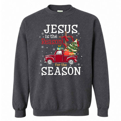 Jesus Is The Reason For The Season Christmas Shirt, Christian Nativity Tee, Religious Gift For Xmas