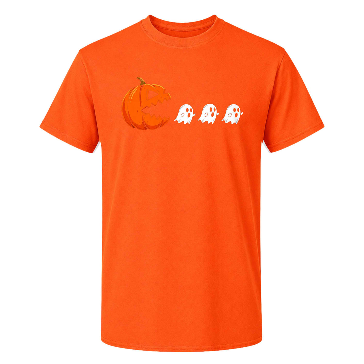 Pumpkin Ghost Graphic Halloween Sweatshirt, Spooky Season Jack O Lantern Shirt, Funny Halloween Gift