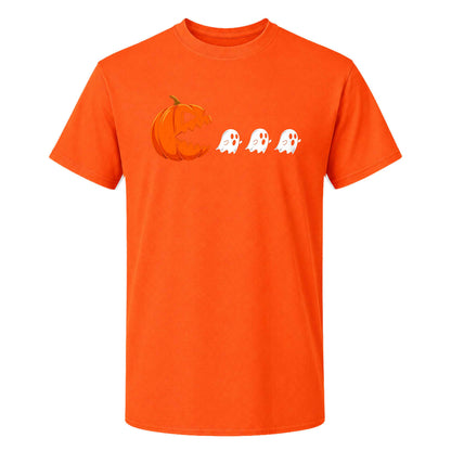 Pumpkin Ghost Graphic Halloween Sweatshirt, Spooky Season Jack O Lantern Shirt, Funny Halloween Gift