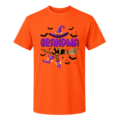 Personalized Halloween Witch Shirt - Grandma Witch T-Shirt Sweatshirt - Halloween Gift for Grandma, Mom