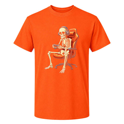 Skeleton Gamer Halloween Sweatshirt, Boys Pumpkin Gaming Shirt, Funny Halloween Gift