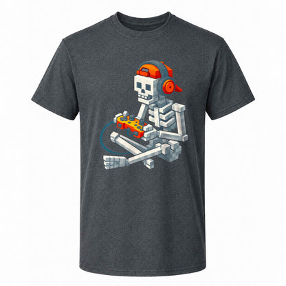 Skeleton Gamer Halloween Sweatshirt, Boys Pumpkin Gaming Shirt, Funny Halloween Gift