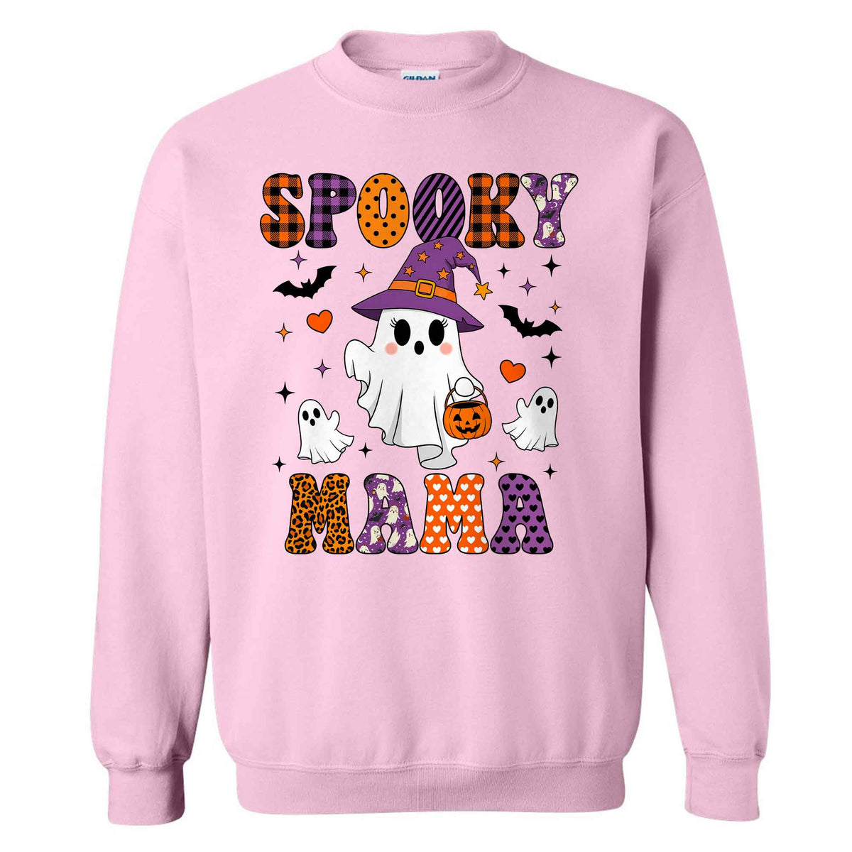 Personalized Halloween Shirt - Spooky Mama Shirt - Halloween Gift for Mom, Grandma, Aunt