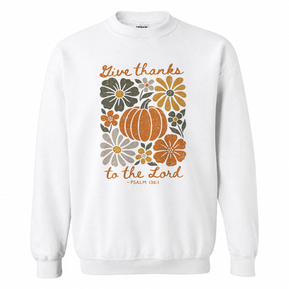 Thanksgiving Christian Shirt  - Give Thanks To The Lord - Thanksgiving Gift for Friends, Self Gift