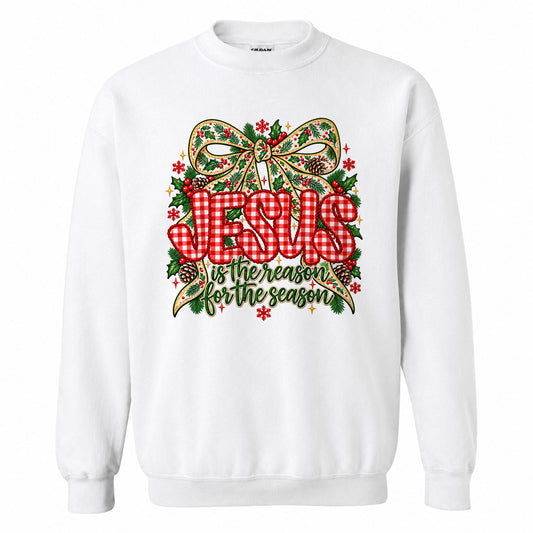 Christian Christmas Shirt  - Jesus is The Reason for The Season - Gift for Friends, Self Gift