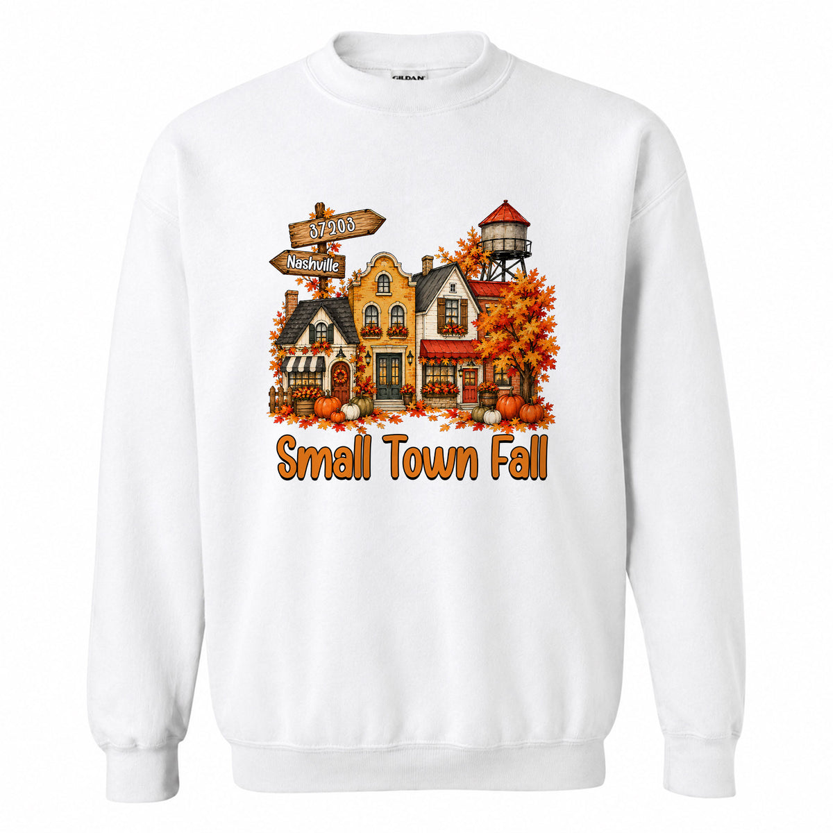 Personalized Thanksgiving Shirt - Small Town Fall Pumpkin Hayrides - Pumpkin Farm Trendy Gift For Friends