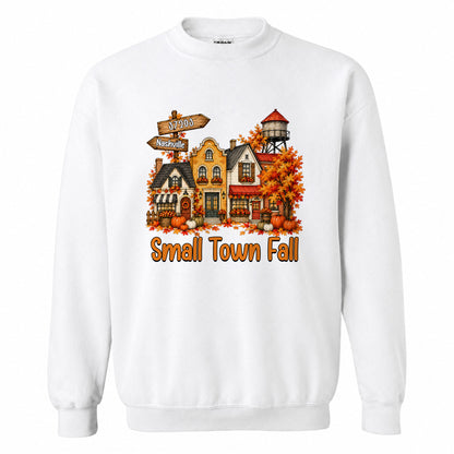 Personalized Thanksgiving Shirt - Small Town Fall Pumpkin Hayrides - Pumpkin Farm Trendy Gift For Friends