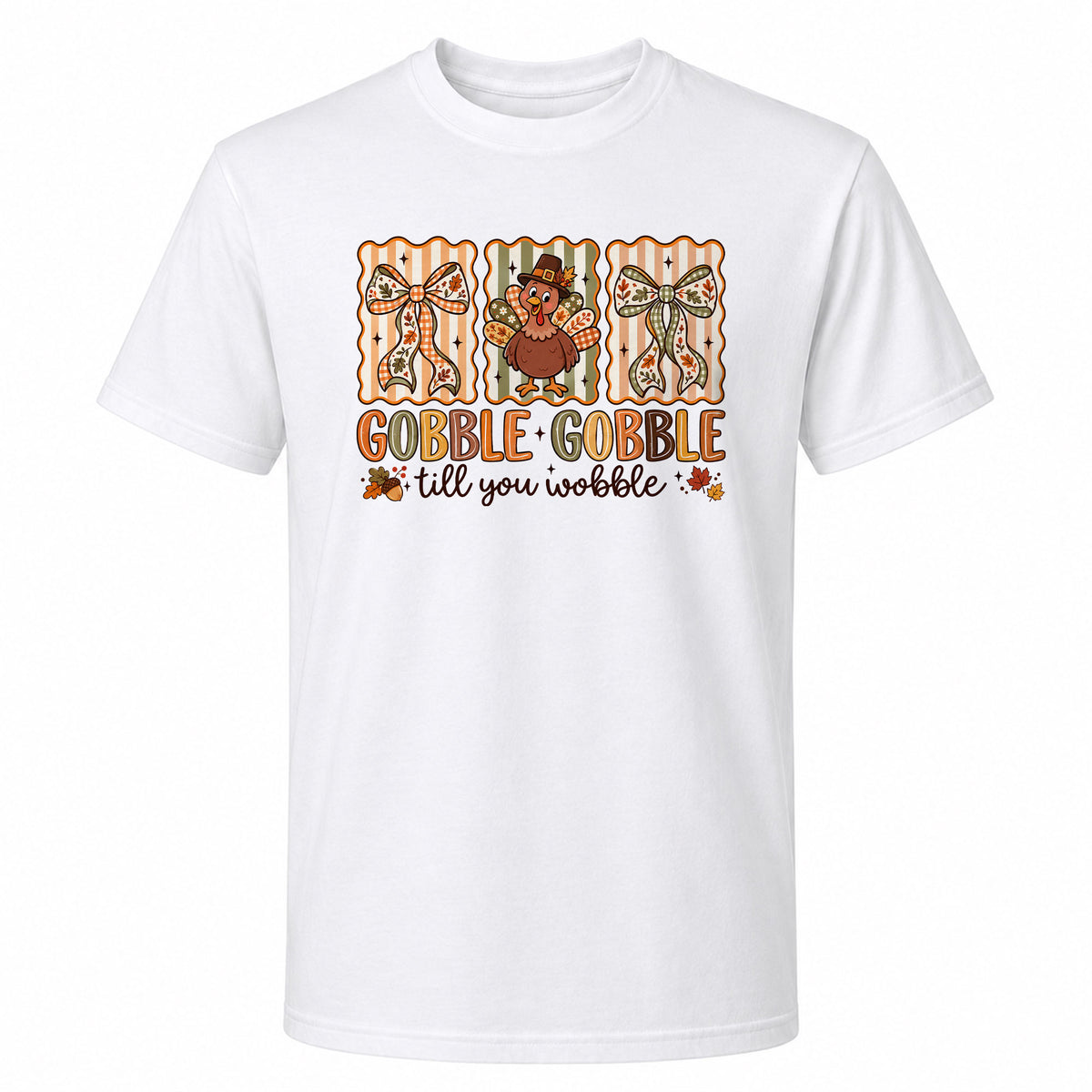 Trendy Thanksgiving Shirt - Gobble Gobble Turkey Shirt - Funny Thanksgiving Gift for Friends, Holiday Outfit