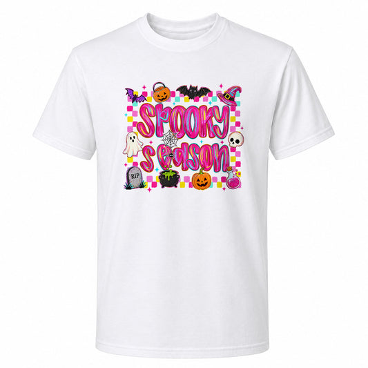 Colorful Halloween Shirt - Spooky Halloween T-shirt Sweatshirt - Cute Halloween Outfit, Spooky Season Gift