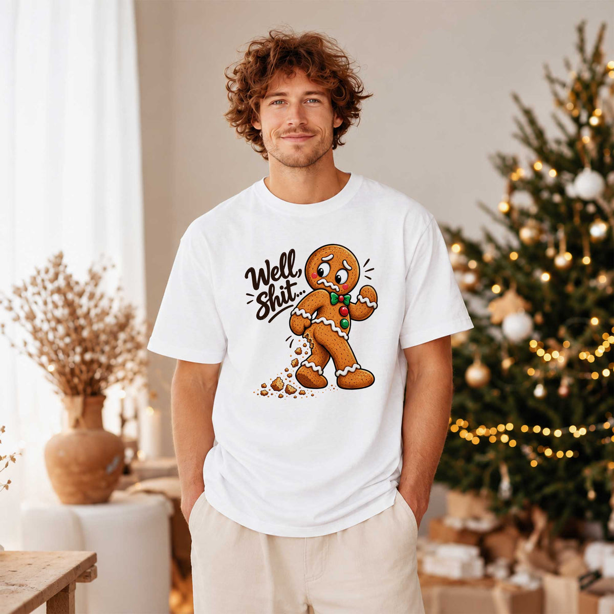 Gingerbread Christmas Sweatshirt, Funny Christmas Shirt Christmas Gift