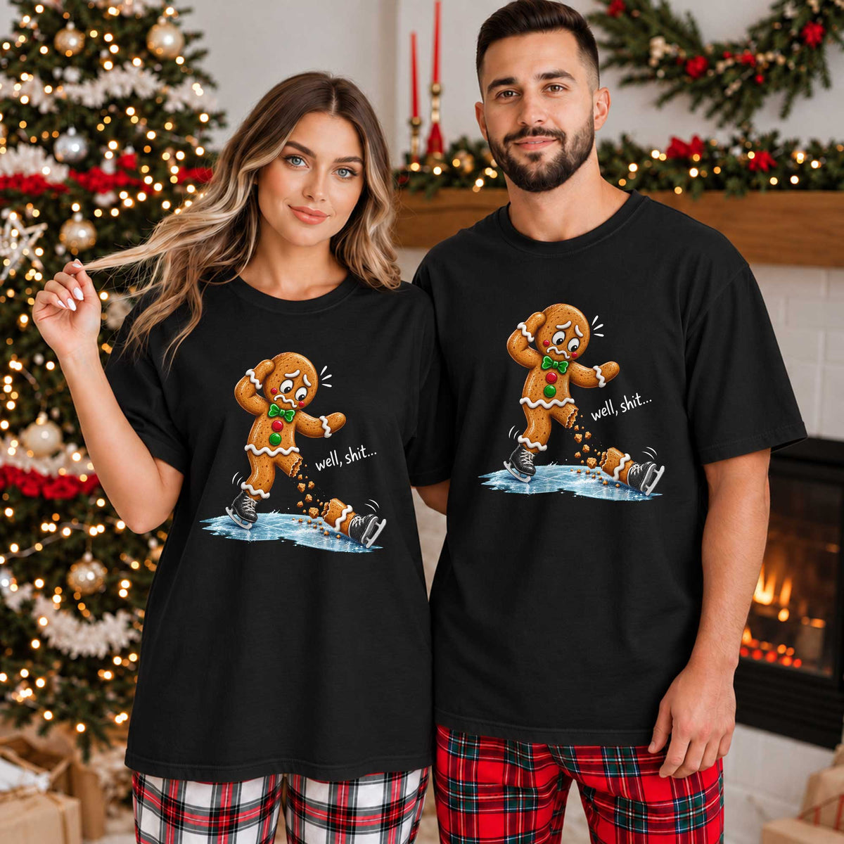 Gingerbread Christmas Sweatshirt, Funny Christmas Shirt Christmas Gift