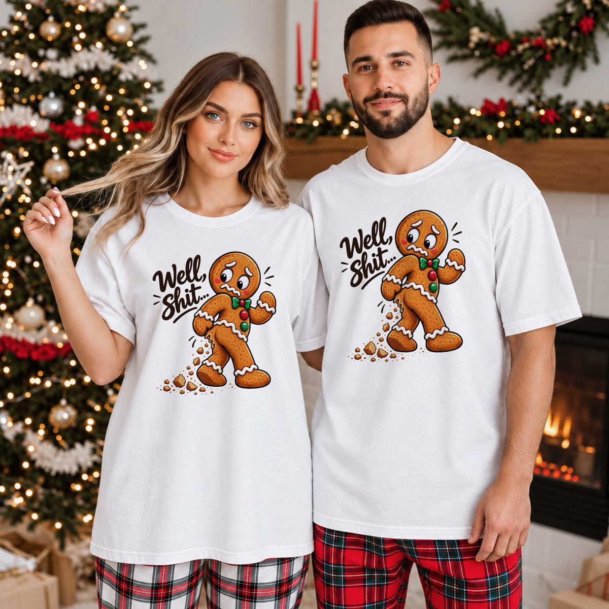 Gingerbread Christmas Sweatshirt, Funny Christmas Shirt Christmas Gift