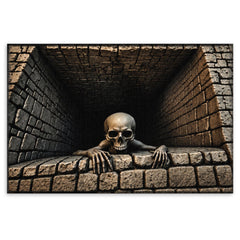 Welcome Halloween Door Mat, Spooky Skeleton Doormat Home Decor, Halloween Gift For Family