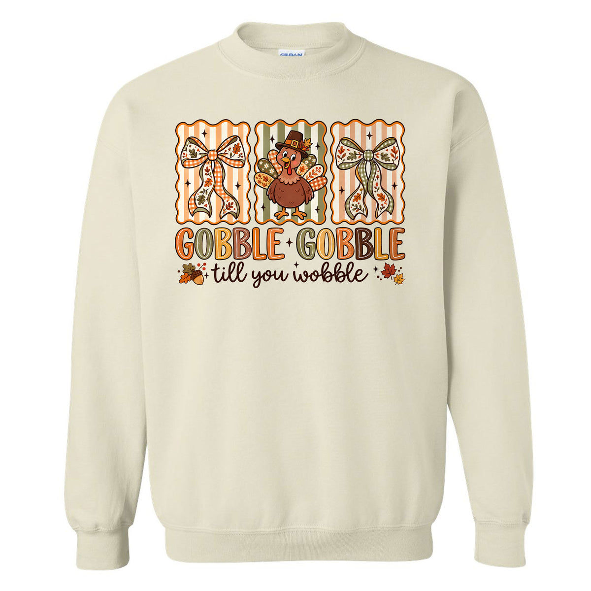 Trendy Thanksgiving Shirt - Gobble Gobble Turkey Shirt - Funny Thanksgiving Gift for Friends, Holiday Outfit