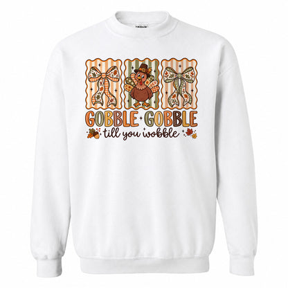 Trendy Thanksgiving Shirt - Gobble Gobble Turkey Shirt - Funny Thanksgiving Gift for Friends, Holiday Outfit