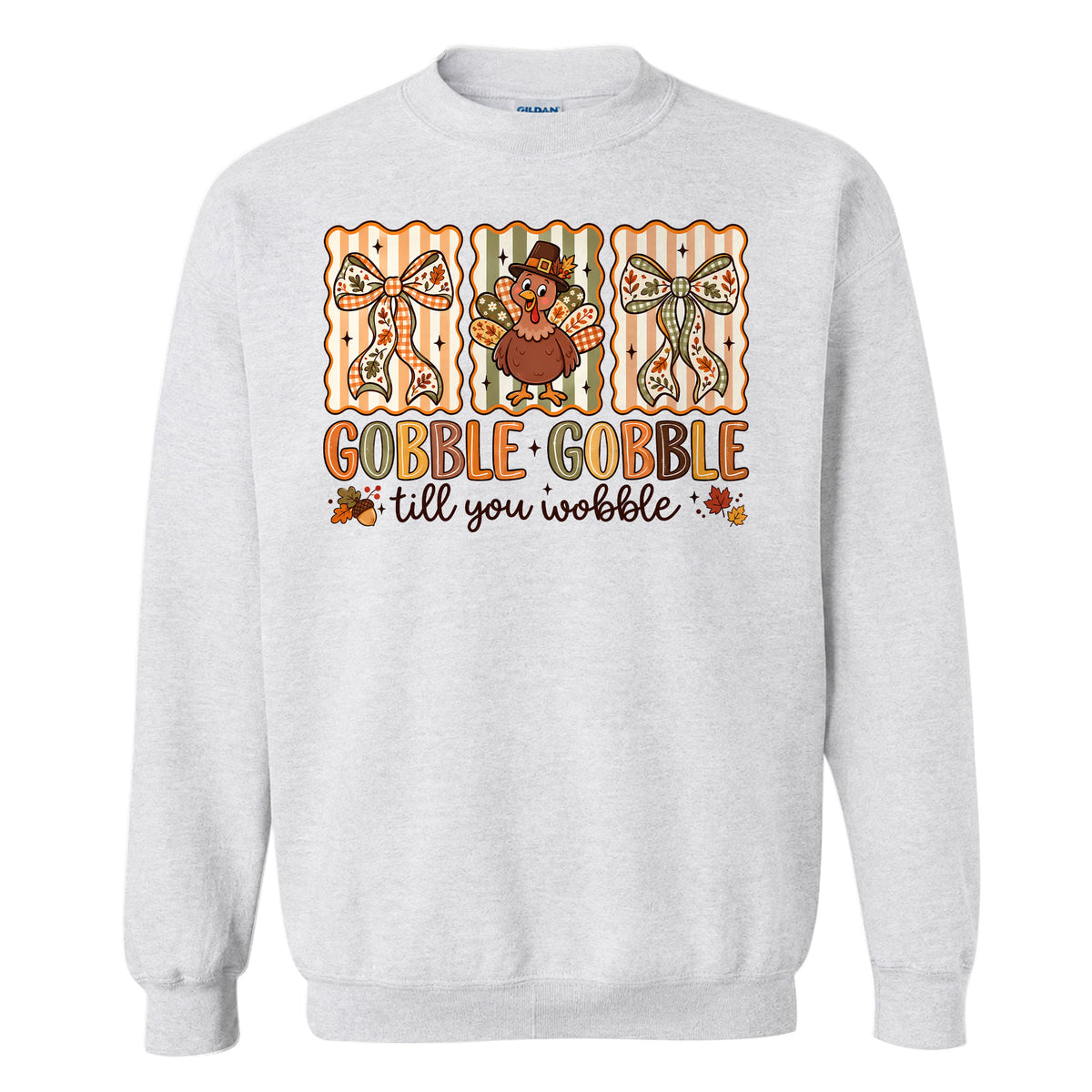Trendy Thanksgiving Shirt - Gobble Gobble Turkey Shirt - Funny Thanksgiving Gift for Friends, Holiday Outfit