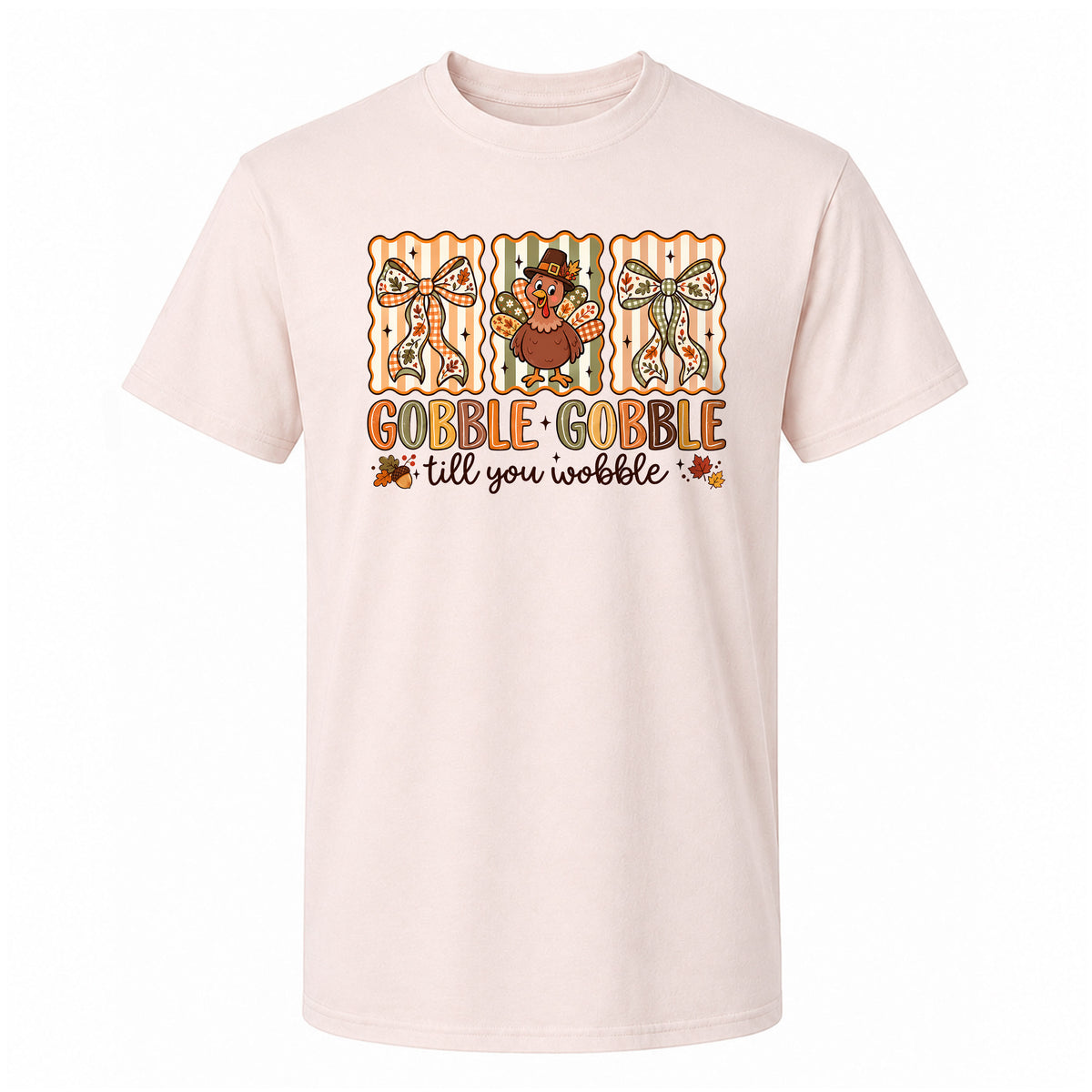 Trendy Thanksgiving Shirt - Gobble Gobble Turkey Shirt - Funny Thanksgiving Gift for Friends, Holiday Outfit